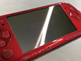 GE1160 With Defects - PSP-3000 RADIANT RED Console SONY Japan