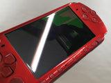 GE1164 With Defects - PSP-3000 RADIANT RED Console SONY Japan