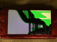 GE1164 With Defects - PSP-3000 RADIANT RED Console SONY Japan