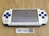 GE1182 With Defects - PSP-3000 WHITE & BLUE Console SONY Japan