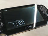GE1184 With Defects - PS Vita PCH-1000 CRYSTAL BLACK Console SONY Japan
