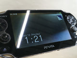 GE1184 With Defects - PS Vita PCH-1000 CRYSTAL BLACK Console SONY Japan