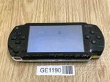 GE1190 With Defects - PSP-1000 BLACK Console Japan