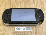GE1196 With Defects - PSP-1000 BLACK Console Japan