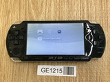 GE1215 With Defects - PSP-2000 PIANO BLACK Console Japan