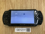GE1217 With Defects - PSP-2000 PIANO BLACK Console Japan