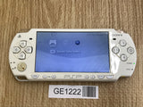 GE1222 With Defects - PSP-2000 CERAMIC WHITE Console Japan