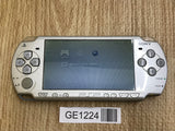 GE1224 With Defects - PSP-2000 ICE Silver Console Japan
