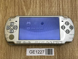 GE1227 With Defects - PSP-2000 ICE Silver Console Japan