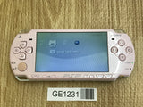 GE1231 With Defects - PSP-2000 ROSE PINK Console Japan