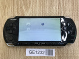 GE1232 With Defects - PSP-3000 PIANO BLACK Console Japan