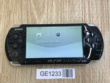 GE1233 With Defects - PSP-3000 PIANO BLACK Console Japan