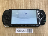 GE1234 With Defects - PSP-3000 PIANO BLACK Console Japan