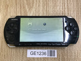 GE1236 With Defects - PSP-3000 PIANO BLACK Console Japan