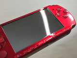 GE1249 With Defects - PSP-3000 RADIANT RED Console Japan