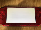 GE1249 With Defects - PSP-3000 RADIANT RED Console Japan