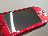GE1249 With Defects - PSP-3000 RADIANT RED Console Japan