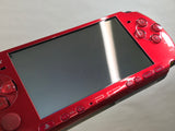 GE1251 With Defects - PSP-3000 RADIANT RED Console Japan