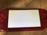 GE1252 With Defects - PSP-3000 RADIANT RED Console Japan