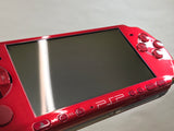 GE1252 With Defects - PSP-3000 RADIANT RED Console Japan