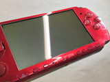 GE1253 With Defects - PSP-3000 RADIANT RED Console Japan