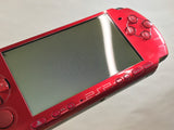 GE1253 With Defects - PSP-3000 RADIANT RED Console Japan