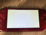 GE1253 With Defects - PSP-3000 RADIANT RED Console Japan