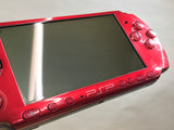 GE1253 With Defects - PSP-3000 RADIANT RED Console Japan
