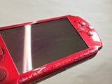 GE1254 With Defects - PSP-3000 RADIANT RED Console Japan
