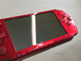 GE1255 With Defects - PSP-3000 RADIANT RED Console Japan