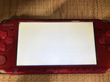 GE1255 With Defects - PSP-3000 RADIANT RED Console Japan