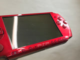 GE1255 With Defects - PSP-3000 RADIANT RED Console Japan