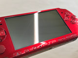 GE1256 With Defects - PSP-3000 RADIANT RED Console Japan