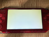 GE1258 With Defects - PSP-3000 RADIANT RED Console Japan