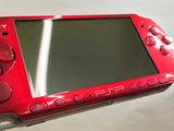 GE1258 With Defects - PSP-3000 RADIANT RED Console Japan