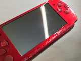 GE1259 With Defects - PSP-3000 RADIANT RED Console Japan