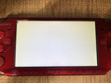 GE1259 With Defects - PSP-3000 RADIANT RED Console Japan