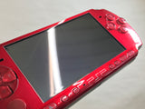 GE1260 With Defects - PSP-3000 RADIANT RED Console Japan