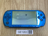 GE1263 With Defects - PSP-3000 VIBRANT BLUE Console Japan