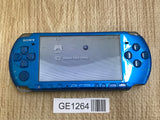 GE1264 With Defects - PSP-3000 VIBRANT BLUE Console Japan
