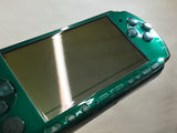 GE1266 With Defects - PSP-3000 SPIRITED GREEN Console Japan
