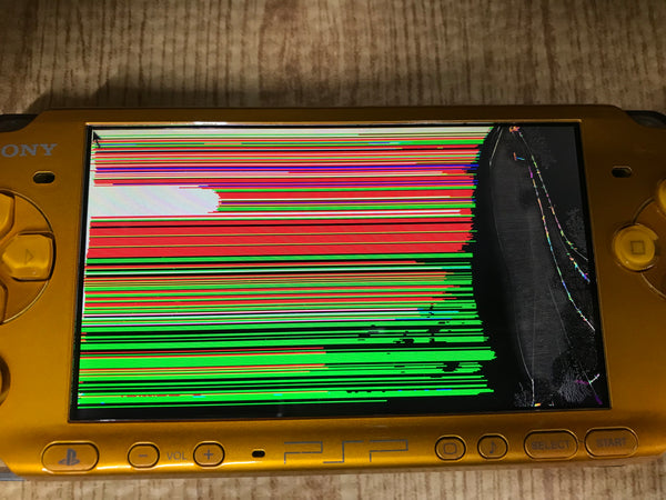GE1267 With Defects - PSP-3000 BRIGHT YELLOW Console Japan – J4U.co.jp