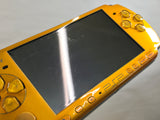 GE1268 With Defects - PSP-3000 BRIGHT YELLOW Console Japan