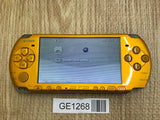 GE1268 With Defects - PSP-3000 BRIGHT YELLOW Console Japan