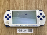 GE1271 With Defects - PSP-3000 WHITE & BLUE Console Japan