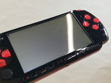 GE1272 With Defects - PSP-3000 BLACK & RED Console Japan