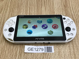 GE1279 With Defects - PS Vita PCH-2000 GLACIER WHITE Console Japan
