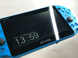 GE1280 Tested Working - PS Vita PCH-2000 AQUA BLUE Console Japan