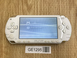 GE1295 With Defects - PSP-1000 CERAMIC WHITE Console Japan