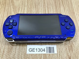 GE1304 Not Working - PSP-1000 METALLIC BLUE Console Japan